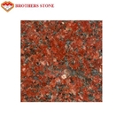 Камень гранита Индии рубиновый красный кроет отполированный максимум черепицей отрезанным по заданному размеру для вазы