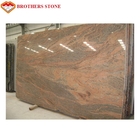 Камень гранита алкалиа отполированный сопротивлением, плиты гранита Китая Джупарана 2400кс700мм