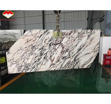 Современные фиолетовые мраморные плиты Calacatta Viola для кухонных столов вилл в отелях