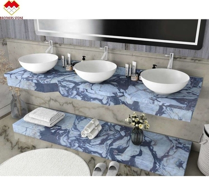 Гостиничное украшение Afyon Violet Arabescato Venato Мраморные плиты с Калаката / Калькутта