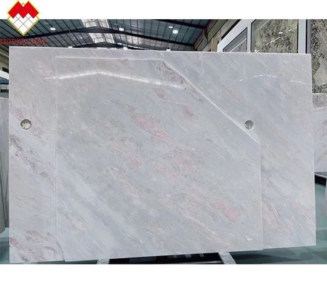 Вилла современного дизайна Графика с прозрачным светящимся розовым радужным рисунком Ониксовый мраморный плитка