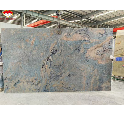 Amazon Blue Luxury Stone Polished Slab для виллы и отеля вдохновение для дизайна интерьера