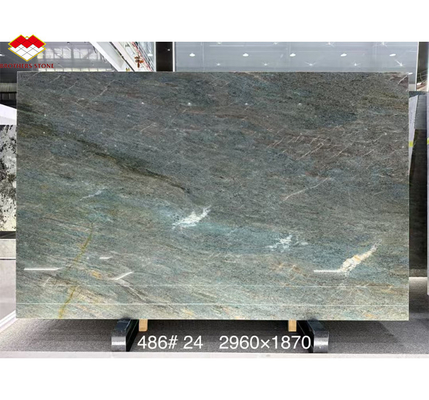 Amazon Blue Luxury Stone Polished Slab для виллы и отеля вдохновение для дизайна интерьера