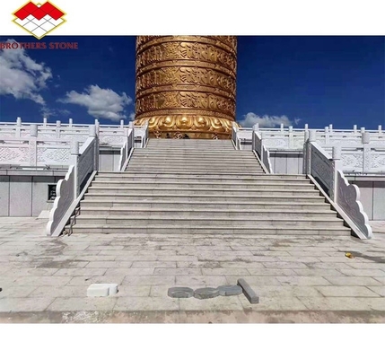 Китайский гранит Luxury Outdoor White Granite Cut-to-Size Flamed Slabs for Floor Stairs (Китайский гранит) Белый гранит
