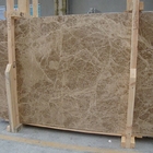 Изготовленная на заказ плита мрамора Эмперадор света Испании размера, плитка мрамора стены