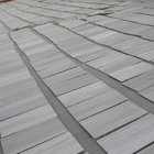 Стиль естественного белого деревянного мрамора вены современный с толщиной 15-30мм