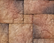 Кирпича компосита камня Фаукс шифера уступа замка выбитые экстерьером панели стены красного искусственного белого внешнего декоративные