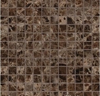 Темной плитки мрамора Эмперадор отполированные мозаикой отрезанные по заданному размеру мраморные для плитки стены