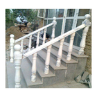 Белая мраморная каменная плита, мраморный камень балюстрады перил штендера балкона лестницы
