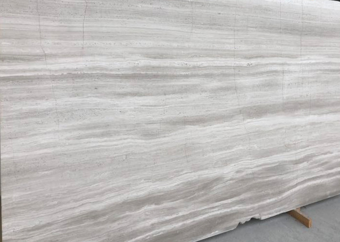 Декоративная плитка мрамора Афины серая, отрезанный по заданному размеру мрамор взгляда ванной комнаты деревянный